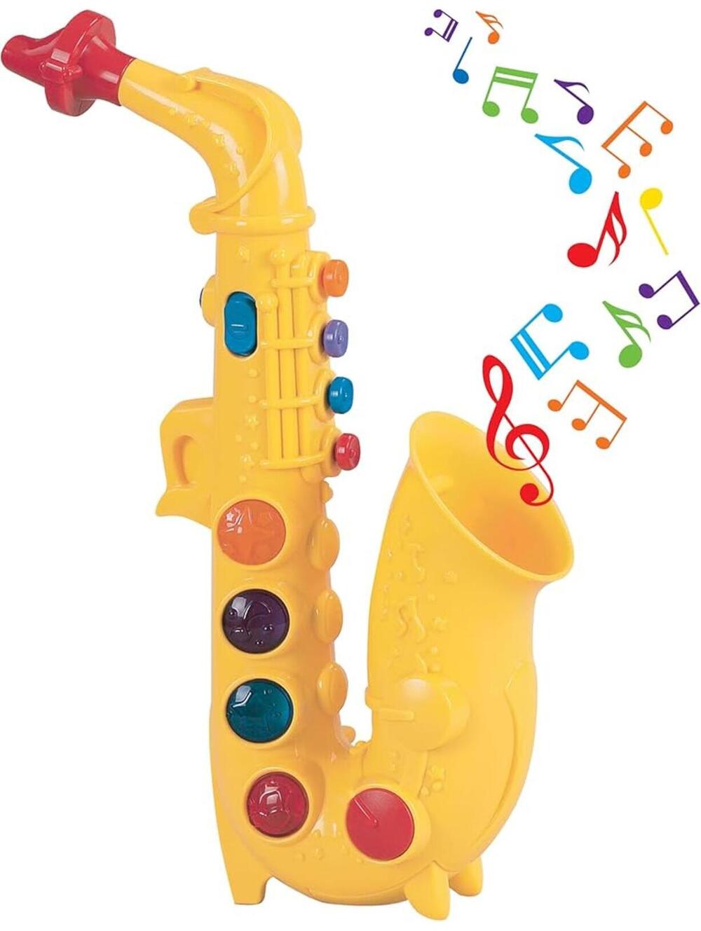 Small World Toys “Play at Home” Saxophone - STEAM Toy Kid Toddler Birthday Gift